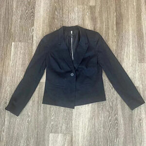 Womens Metaphor Black Blazer - 8P